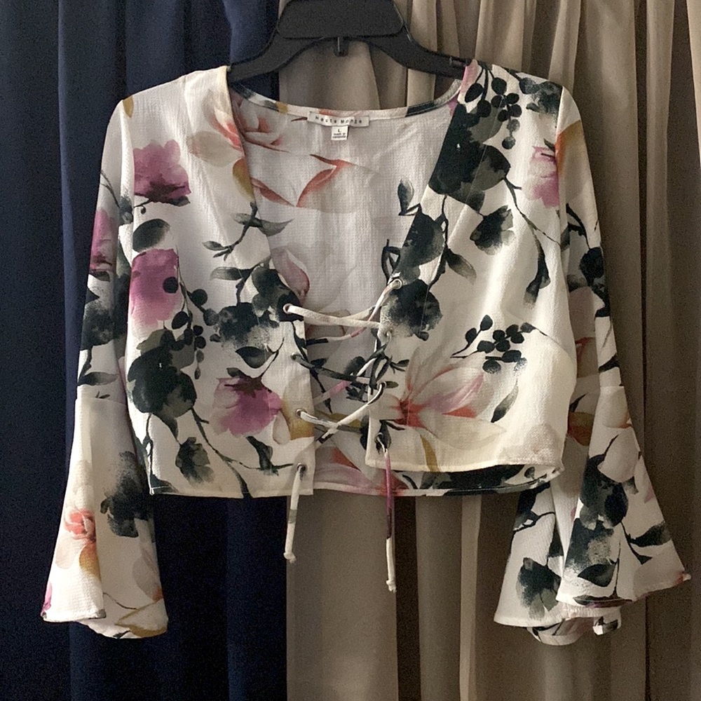 Floral Shorts Outfit